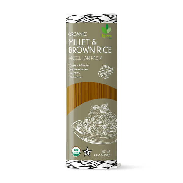 Organic Millet & Brown Rice Angel Hair Pasta