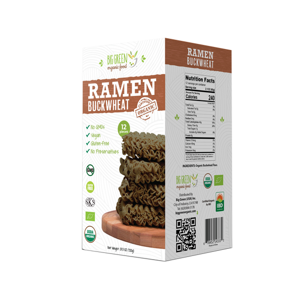 Organic Buckwheat Ramen (New Concept)