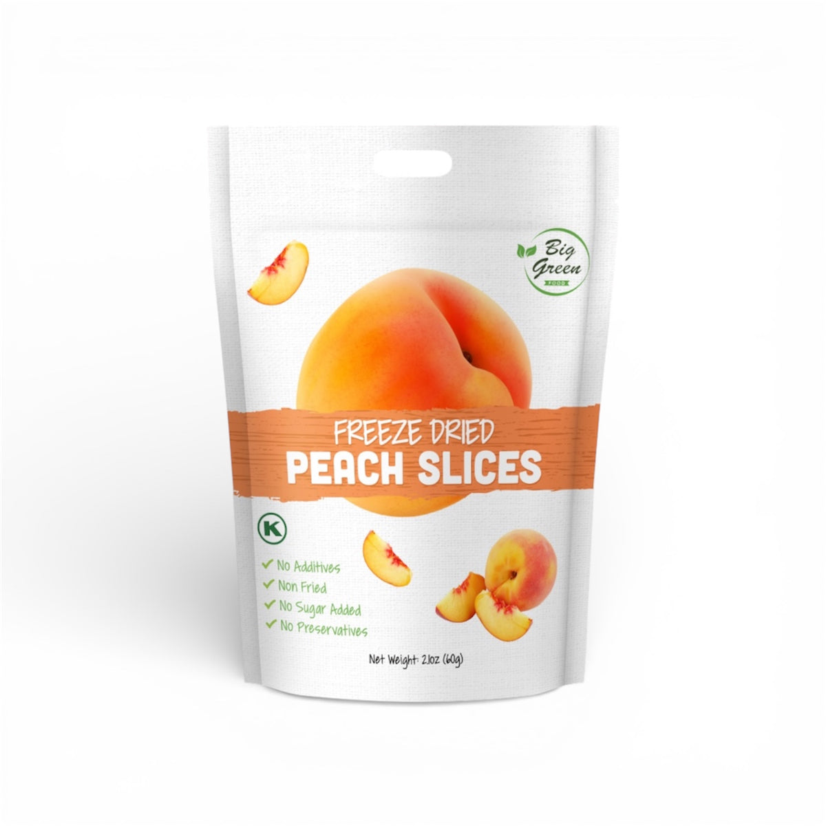 徳永ページ Freeze-Dried Peach – Big Green Organic Food