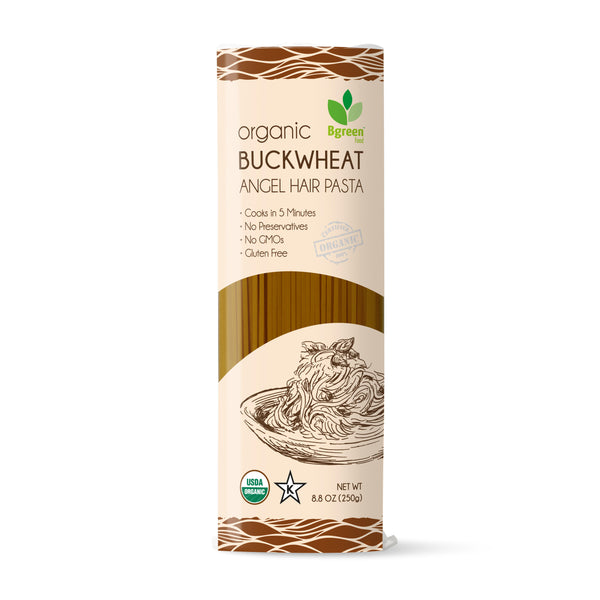 Organic Buckwheat Soba Angel Hair Pasta