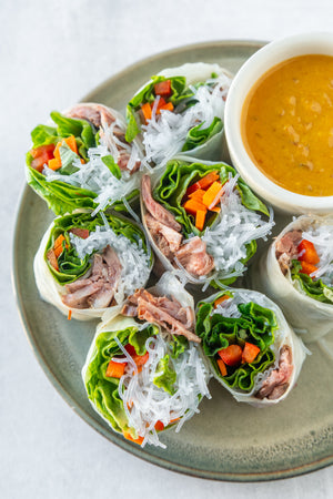 Steak Salad Rolls