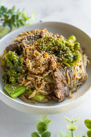 Broccoli Beef Ramen
