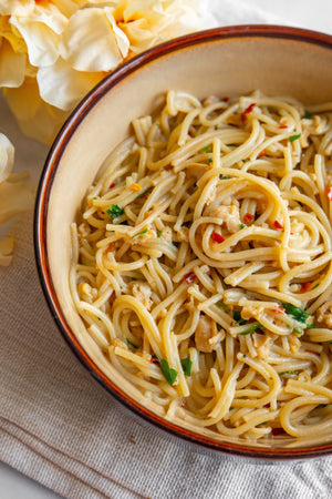 Angel Hair Pasta with Clam Sauce