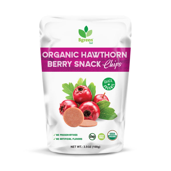 Organic Hawthorn Berry Snack (Chips)