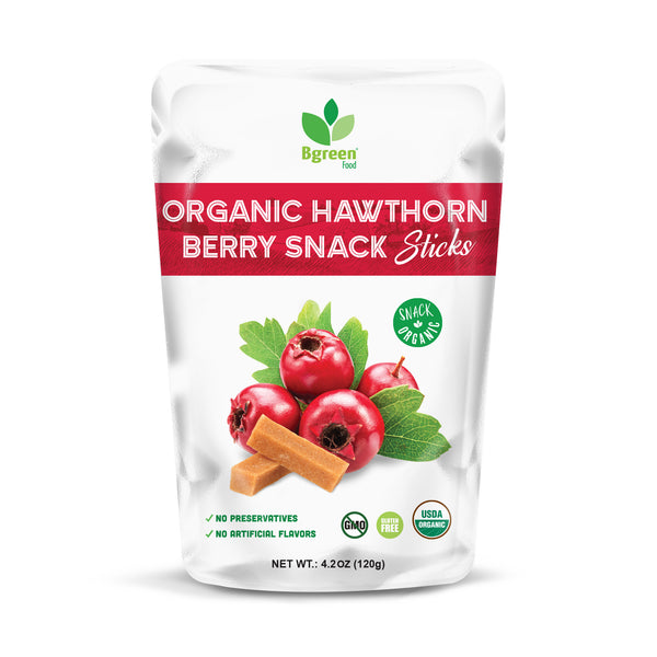 Organic Hawthorn Berry Snack (Sticks)