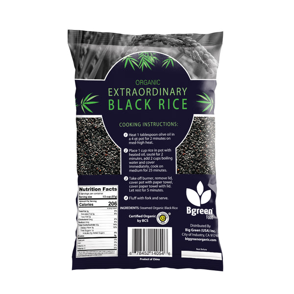 Organic Extraordinary Black Rice