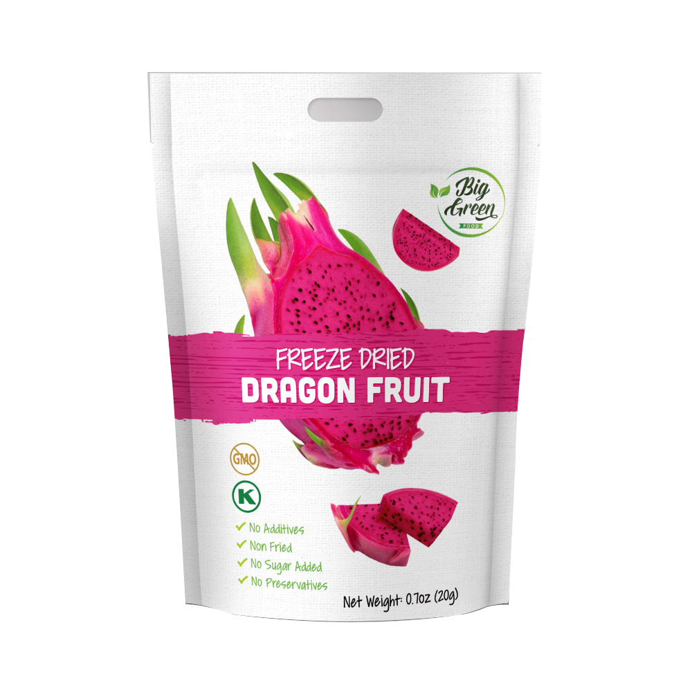 Freeze Dried Dragon Fruit – Big Green Organic Food