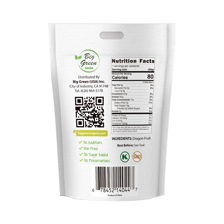 Freeze Dried Dragon Fruit – Big Green Organic Food
