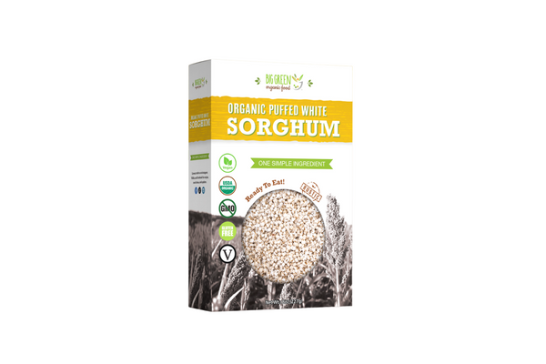 Organic Puffed White Sorghum