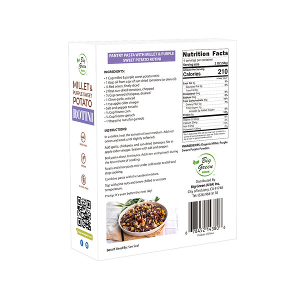 Millet & Purple Sweet Potato Rotini