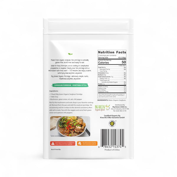 Organic Sorghum Porridge