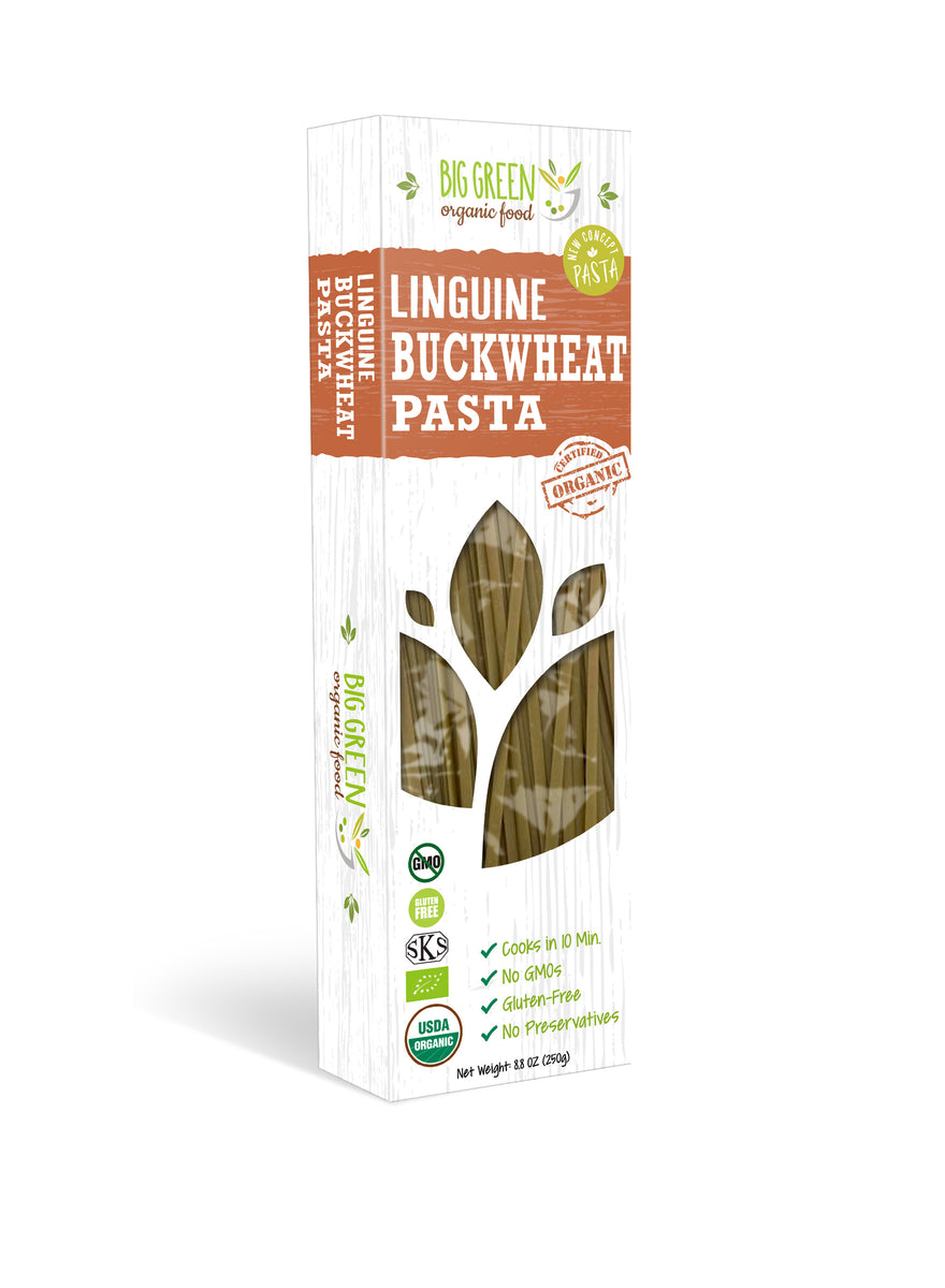 Organic Buckwheat Linguine Big Green Organic Food