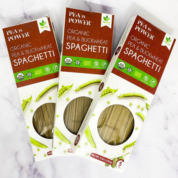 Organic Pea & Buckwheat Spaghetti