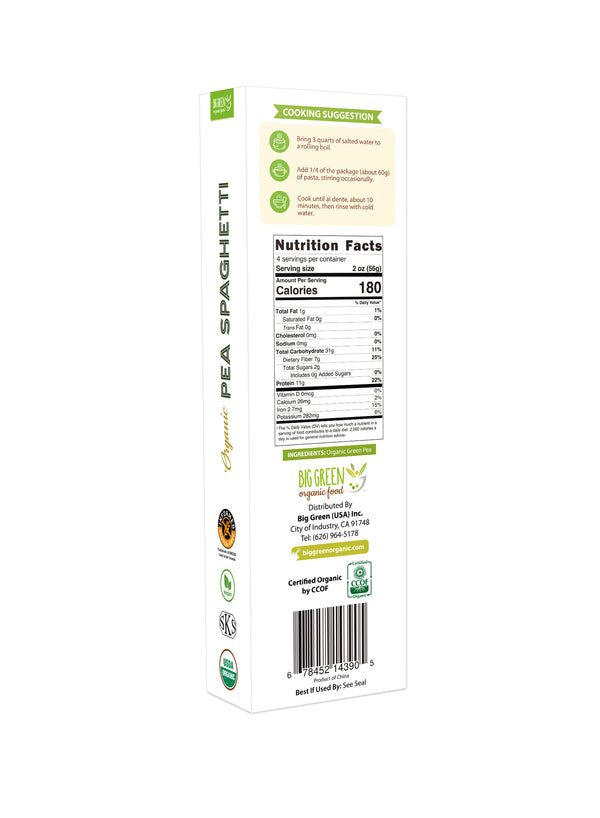 Organic Pea Capellini