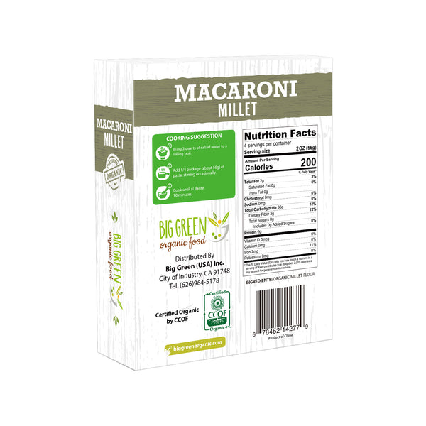 Organic Millet Macaroni