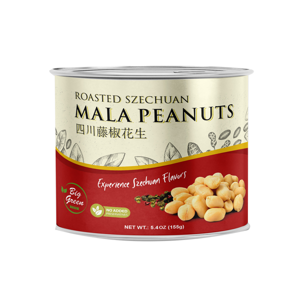 Roasted Szechuan Mala Peanuts