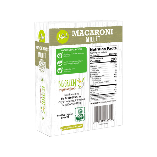 Organic Mini Millet Macaroni