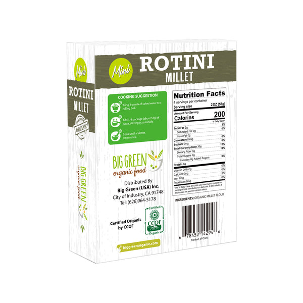 Organic Mini Millet Rotini