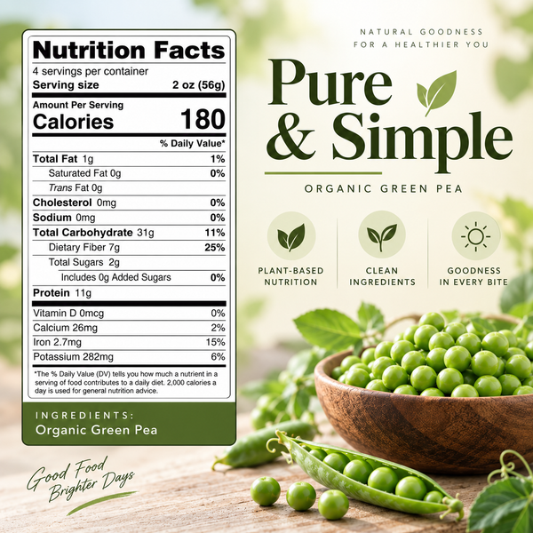 Organic Pea Macaroni