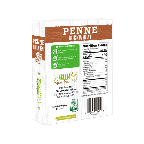 Organic Buckwheat Penne