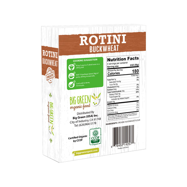 Organic Buckwheat Rotini