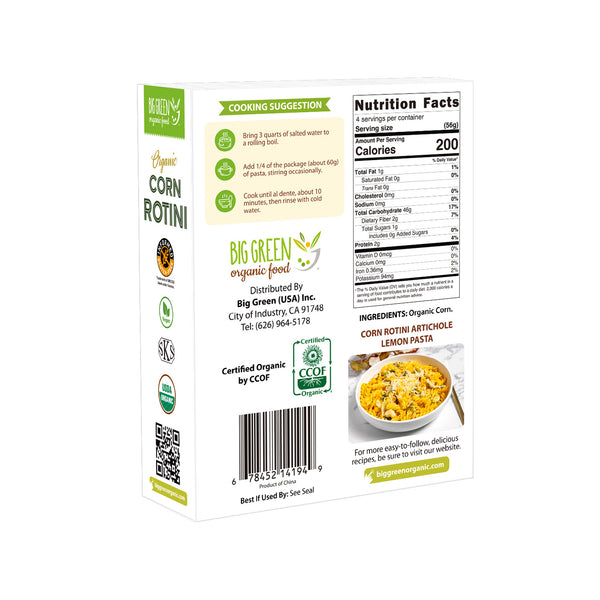 Organic Corn Rotini