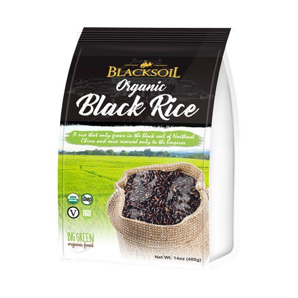 Organic Blacksoil Black Rice