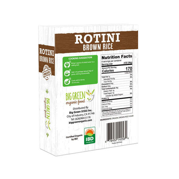 Organic Brown Rice Rotini
