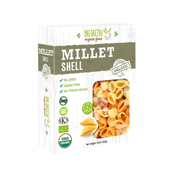 Organic Millet Shells