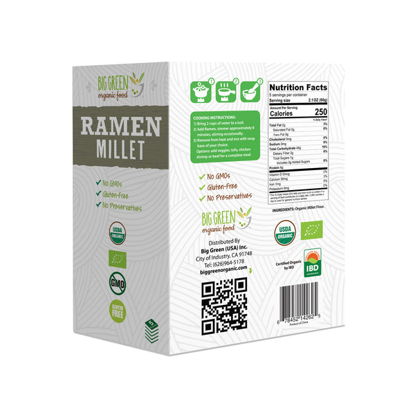 Organic Millet Ramen (New Concept)