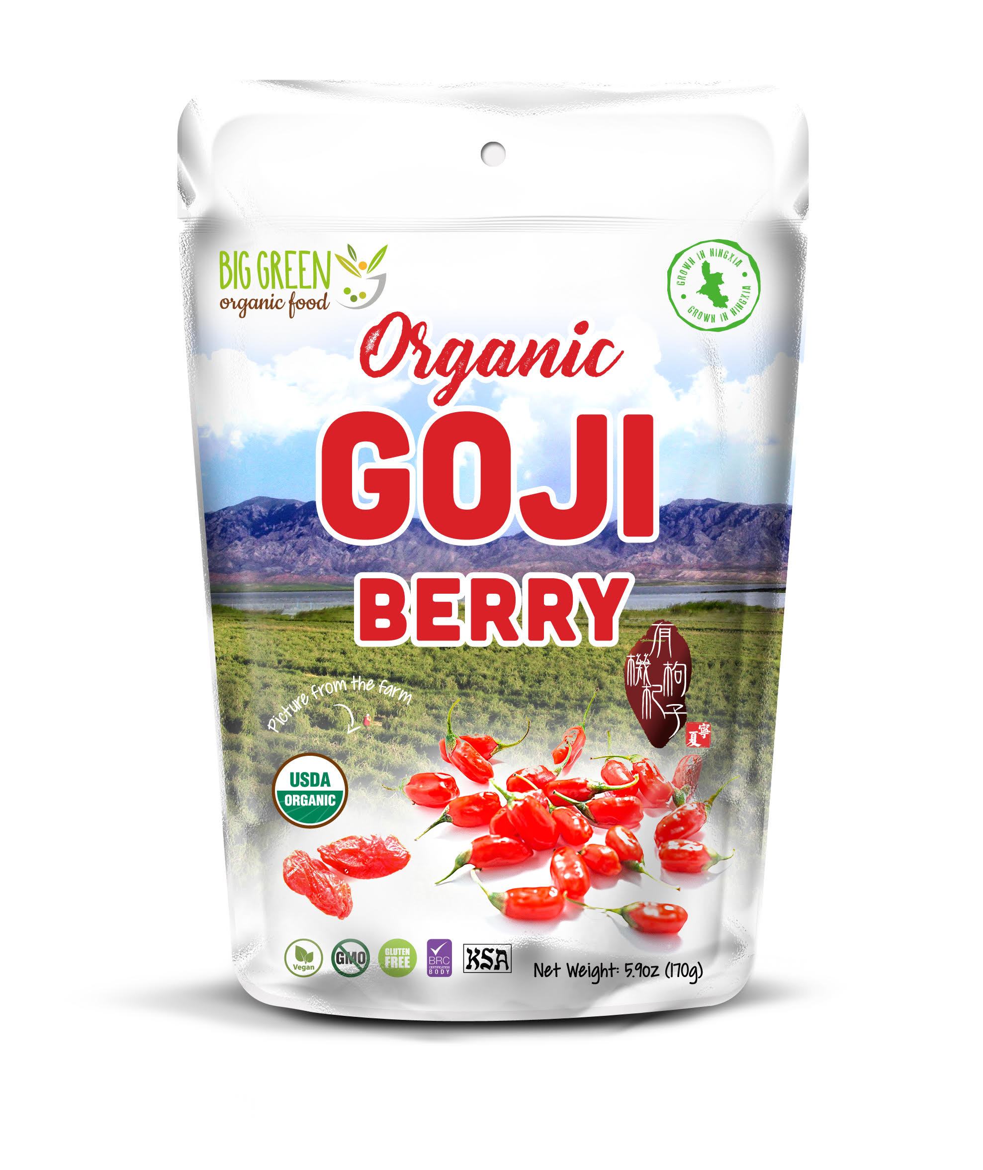 Organic Goji Berry – Big Green Organic Food